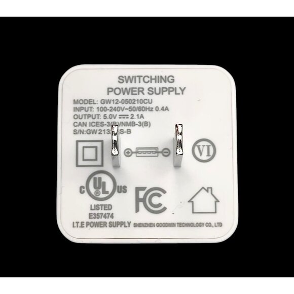 OEM Nanit USB AC Power Supply Adapter GW12-050210CU Charger for Nanit Cams - Picture 7 of 7